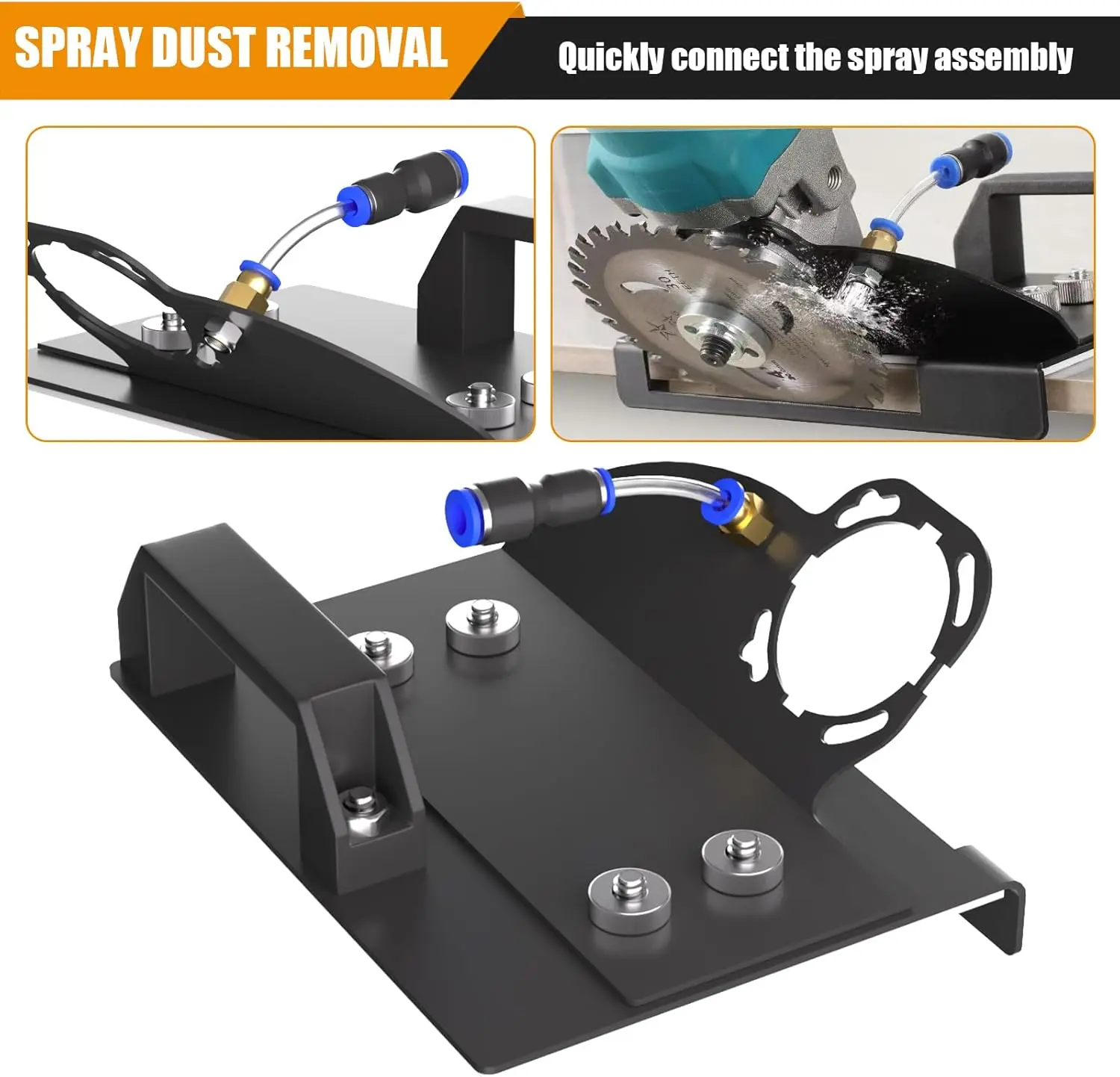 45° tile chamfering tool with built-in base; 100-angle grinding stand for 45° tile bevel cuts; angle grinder stand suitable for cutting ceramic and stone. fathersdaygift, Ceramic Tiles, Masons