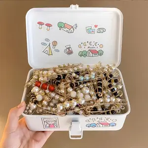 13-23-53pcs Waist cinching artifact pin for women, anti glare brooch buckle, tightens pants waist, reduces size, fixes clothes waist, pin