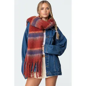 Chunky Striped Scarf