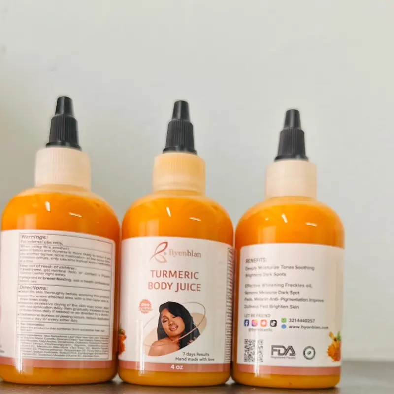 3 pieces Byenblan turmeric Smoothie skincare - Product for Comfort - Ideal for Moisturizing 3 pieces