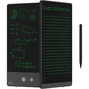 LCD Writing Tablet for Adults-6.5″&6″ LCD Writing Tablet,Double-Sided Full Screen Electronic Drawing Pad,Mini Portable Digital Notepad for School,Office,Home,Erasable,Reusable springtok
