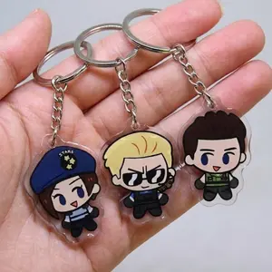 S.T.A.R.S. Wesker, Jill, Chris | Inspired by Resident Evil | Acrylic Keychain