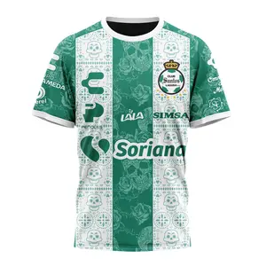 LIGA MX Club Santos Laguna Special 2024 Home Dia De Muertos Design
