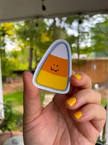 Vampire Candy Corn Vinyl Sticker