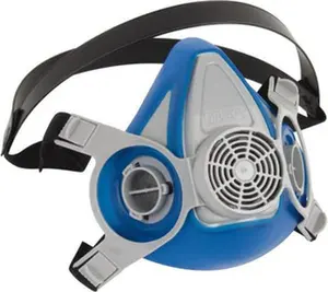 MSA Safety Advantage 200 LS Half Mask Respirator, Size M, 2-Point Suspension, Bayonet Connection, Model 815444