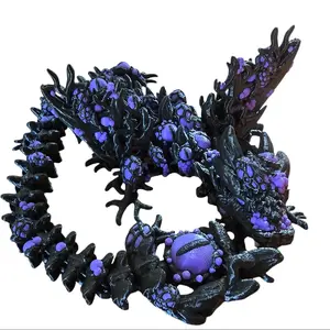 Articulated 3D Dragons - Infested Dragon (Eyeball Dragon) - Gift - Decoration