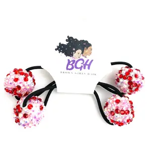 Brown Girls Hair® Bling Confetti Hair Ballies | Hair Knockers Bobbles