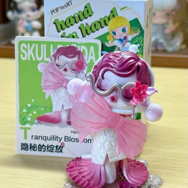 cas1390) SKULLPANDA Tranquility Blossom, Hand In Hand series blind