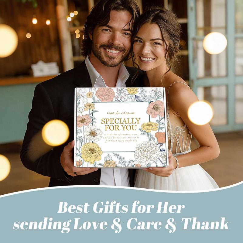 【Valentine's Day Gift】Get Well Soon Gifts Baskets for Women, After Surgery Recovery Self Care Gifts Baskets, Unique Mothers Day Gift for your love, Feel Better Inspirational Comfort Box gift