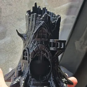 “Enchanted Tree Dice Tower - Fantasy DnD 3D Printed Terrain ”