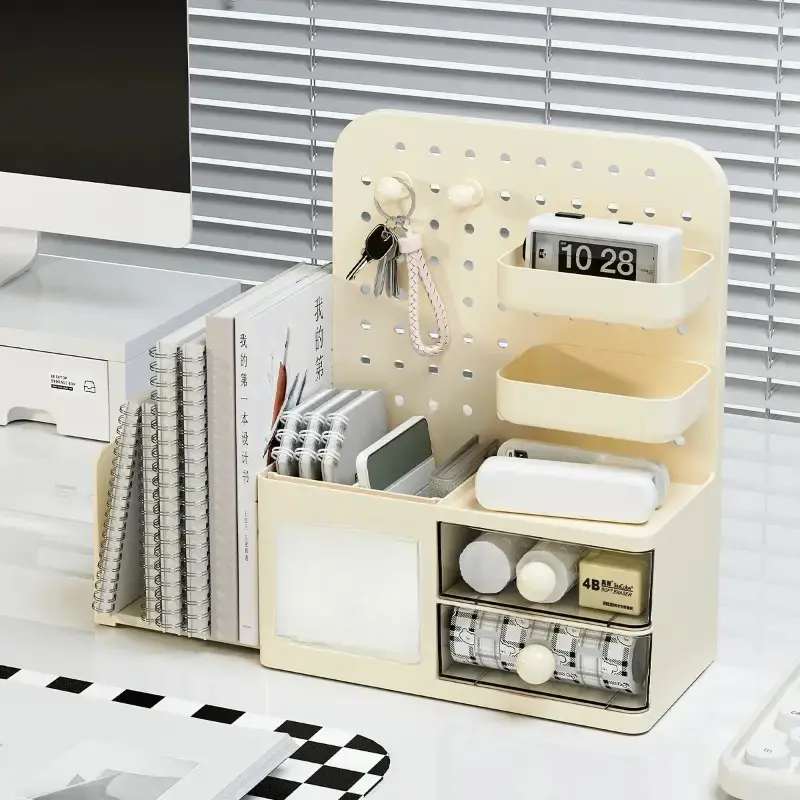 Office Desktop Storage Box, Stationary Organizer Holder, Versatile Organizer for Various Office Scenarios, Perfect for Creative Studios & Traditional Offices, Office Supplies, Office Accessories