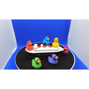Tiny 3D Printed Ducks • PLA Cruise Hide & Seek Toys (5 Pack)