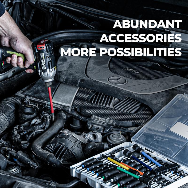 toolant Magnetic Nut Driver Bit Set for Impact Driver, Socket Set for DIYer, mechanical Hardware Heavy Duty