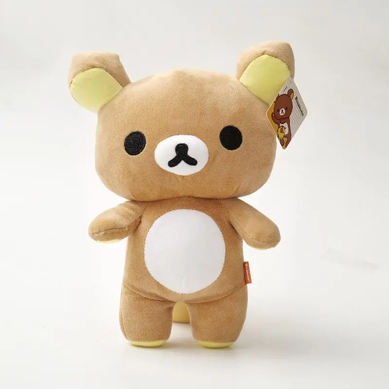 Cute Rilakkuma Plush Doll Soft bear Toys Super Kuma Plushies Soft Kawaii Cartoon Bear Cute Stuffed Animal Doll Kids Xmas Gift