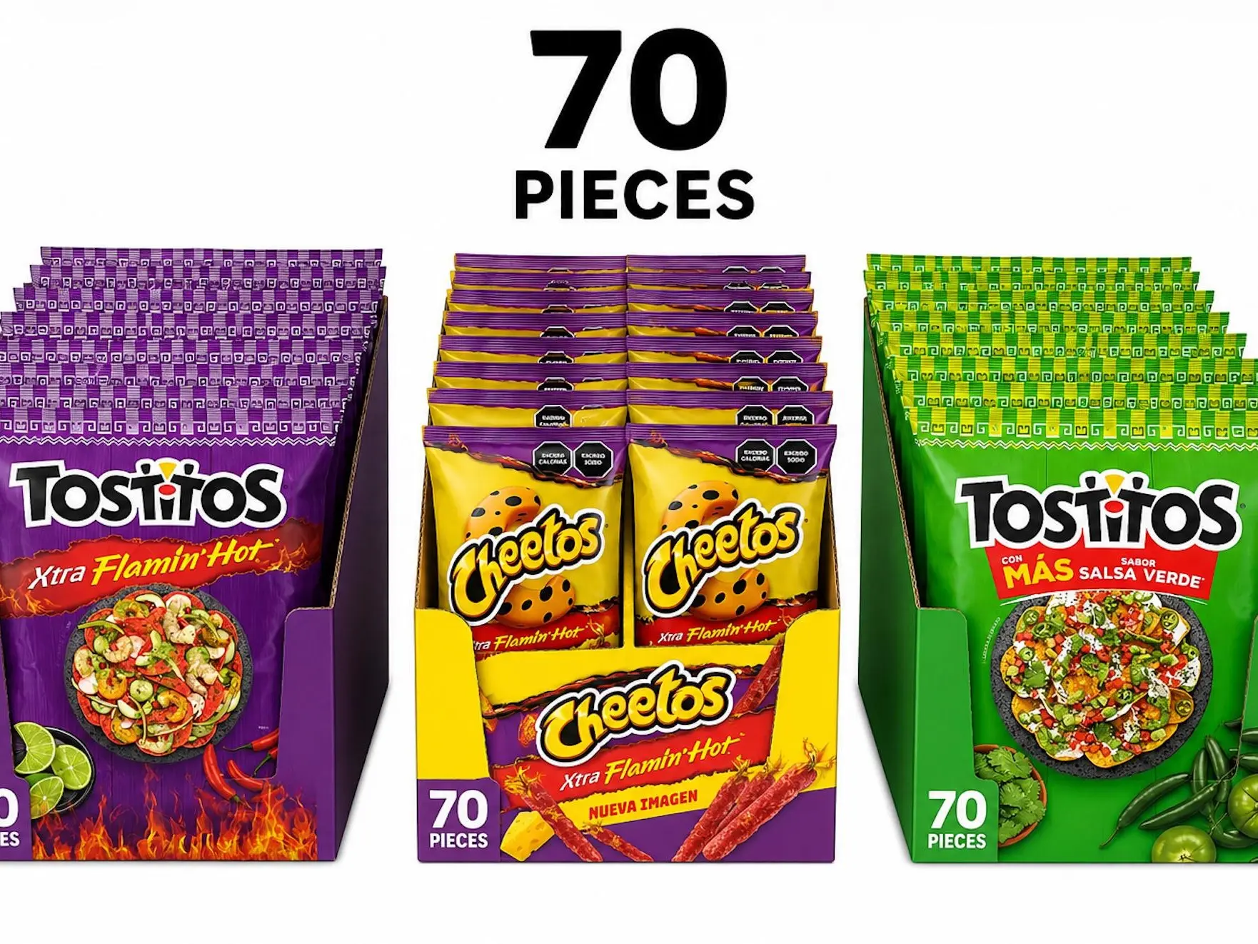 70-Piece Mexican Chips  Box