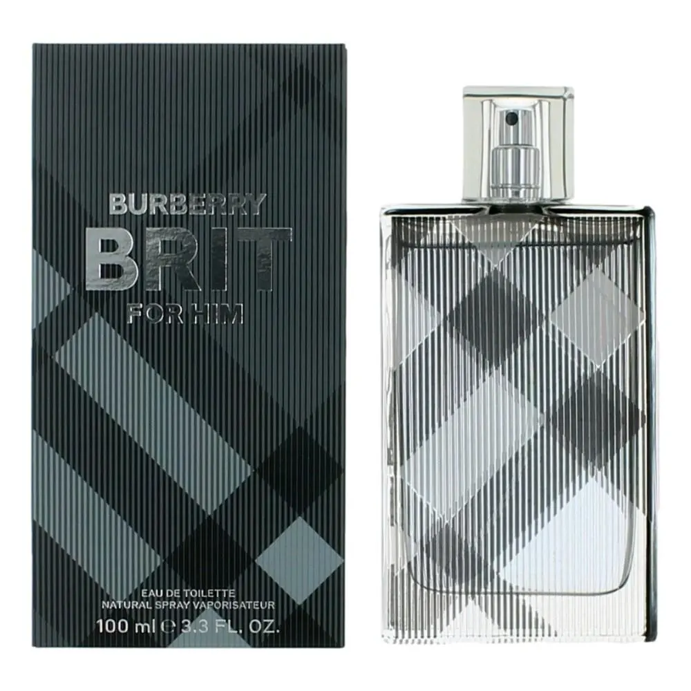 Burberry Brit by Burberry for Men - 3.3 oz EDT Spray