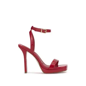 Adonia High Heel in Red Muse