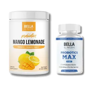 Bella All Natural - Probiotics Lemonade + Probiotics Max Duo