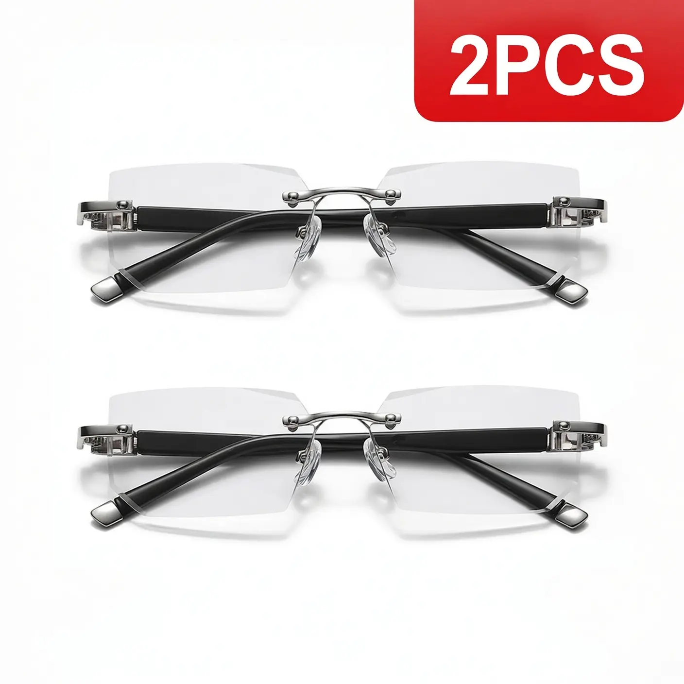 Classic Aviator Sunglasses & Anti-Glare HD Reading Eyeglasses, Unisex High Quality Eyewear Multi-Pack