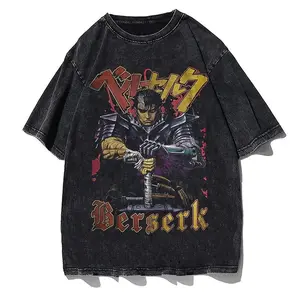 BERSERKER GUTS VINTAGE ANIMEOVERSIZED T-SHIRT 1