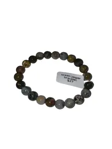 Ocean Jasper Bracelet (Sphere Beads)