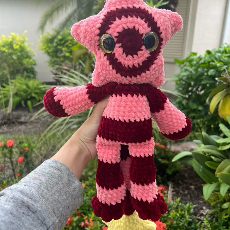 Crochet Star Plush | Handmade Star Plushie | Soft Crochet Stuffed Animal |