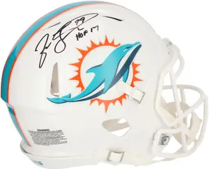 Jason Taylor Miami Dolphins Autographed Riddell Speed Authentic Helmet with "HOF 17" Inscription - Fanatics Authentic Certified
