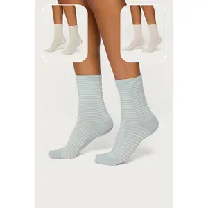 Pack Of 3 Striped Socks Pack Of 3 Striped Socks