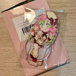 Kanroji Mitsuri cute and sweet creative anime cartoon pattern desktop acrylic stand fashionable decorative ornament