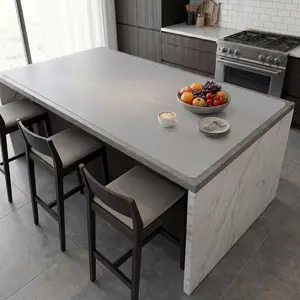 Extra Large Silicone Mats for Kitchen Counter, Heat Resistant Mat, Nonslip Kitchen Countertop Protector Mat, Cuttable Counter Protector Mats for Island Workbench(78.76" x 23.6''Translucent)