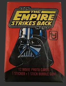 1980 Topps Star Wars The Empire Strikes Back Series 1 Unopened Wax Pack