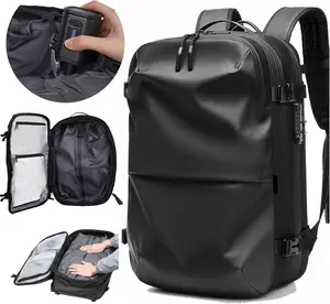 VITAL Vaccum Backpack-MultifunctionalLarge-Max Storage, Minimal Size, PremiumUltra-Fiber Leather, Perfect for Professionals &Travelers,Waterproof Protection,TravelEssential,Super Large Capacity, Space.Saving Design,