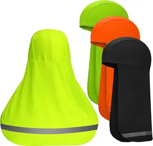 4 Pieces Sun Shade Hat with Neck Flap, Cooling Skull Cap for Outdoor Work, Fishing & Hiking