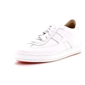 Pre-owned Hermes Women's Boomerang Sneakers Leather by Rebag