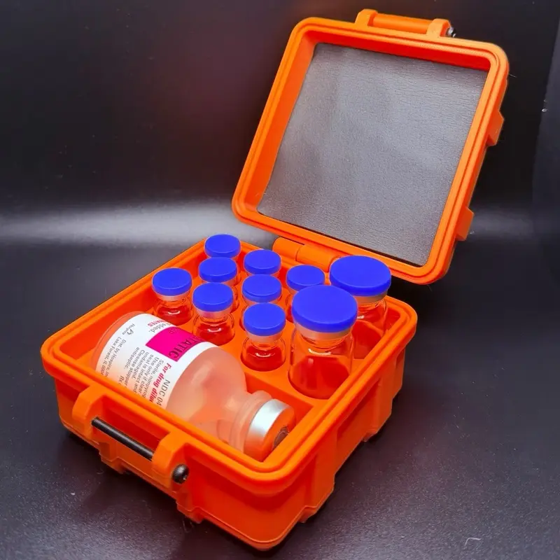 V2 Ultimate Peptide & Insulin Travel Case - Fits 8 (3ml), 2 (10ml) & Bac Water - Secure Hardshell Organizer - TikTok Shop V2 Ultimate Peptide & Insulin Travel Case - Fits 8 (3ml), 2 (10ml) & Bac Water - Secure Hardshell Organizer - TikTok Shop