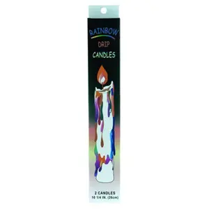 Multi-Color Drip Candle