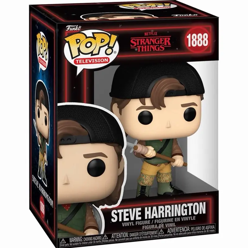 Stranger Things Season 5 Steve Harrington Funko Pop! Vinyl Figure #1888
