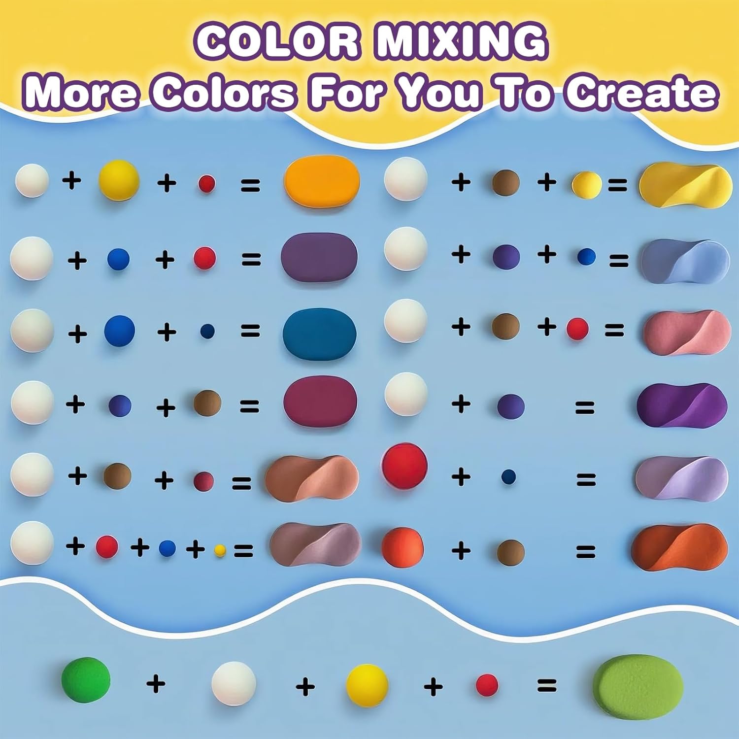 Air Dry Clay 30 for Kids  Non‑Toxic Modeling Clay Kit with Sculpting Tools DIY Art & Craft Set Soft & Easy to Shape Birthday & Gifts for Boys & Girls Ages 3‑12