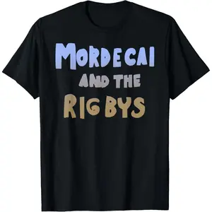 Casual Cotton shortsleeve tees  Mordecai and the Rigbys Ringer Y2k Retro T-Shirt