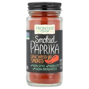 Frontier Co-op Smoked Paprika, Oak Wood Smoked, 1.87 oz (53 g) Frontier Co-op Smoked Paprika, Oak Wood Smoked, 1.87 oz (53 g)