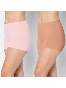 Rhonda Shear 2-pack Seamless Lightweight Boyshort