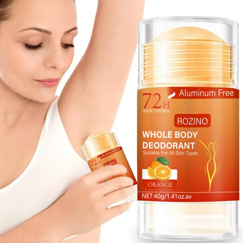 Odor Control Body Deodorant, 1 Count Natural Refreshing Body Deodorant Sticks, Body Care Products for All Skin Types, Solid Stick Deodorant, Body Odor Remover