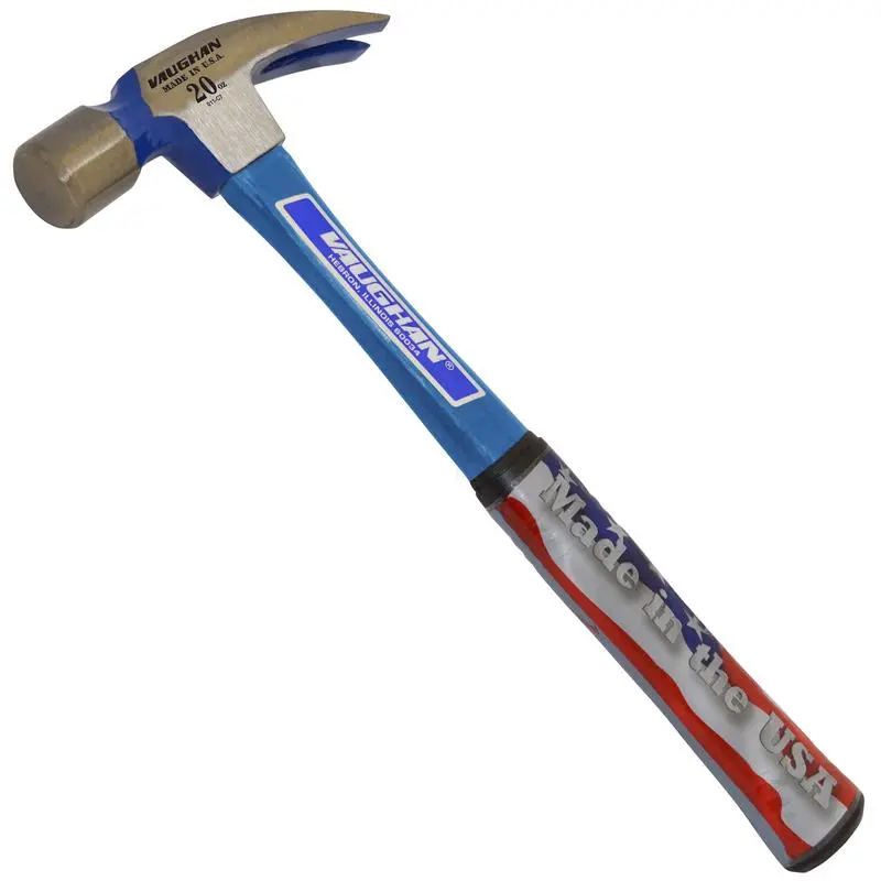 212 MAIN 20 Oz Milled Face Fiberglass Handle Claw Hammer, Hardware Tool (FS999ML)