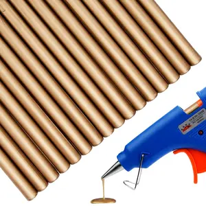 16 count Mini Glue  Wax Seal Sticks for Wax Seal , Antique Bronze,  for Wedding Invitations, Cards, Envelopes  Packages