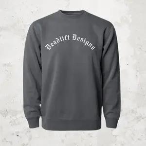 Charcoal crew necks Hoodie Sweaters Tops