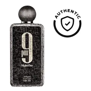 9 PM Night Out Afnan Long Lasting Extrait De Parfum 3.4oz 100ML | Authenticity Guaranteed Made in UAE | Luxury Perfume
