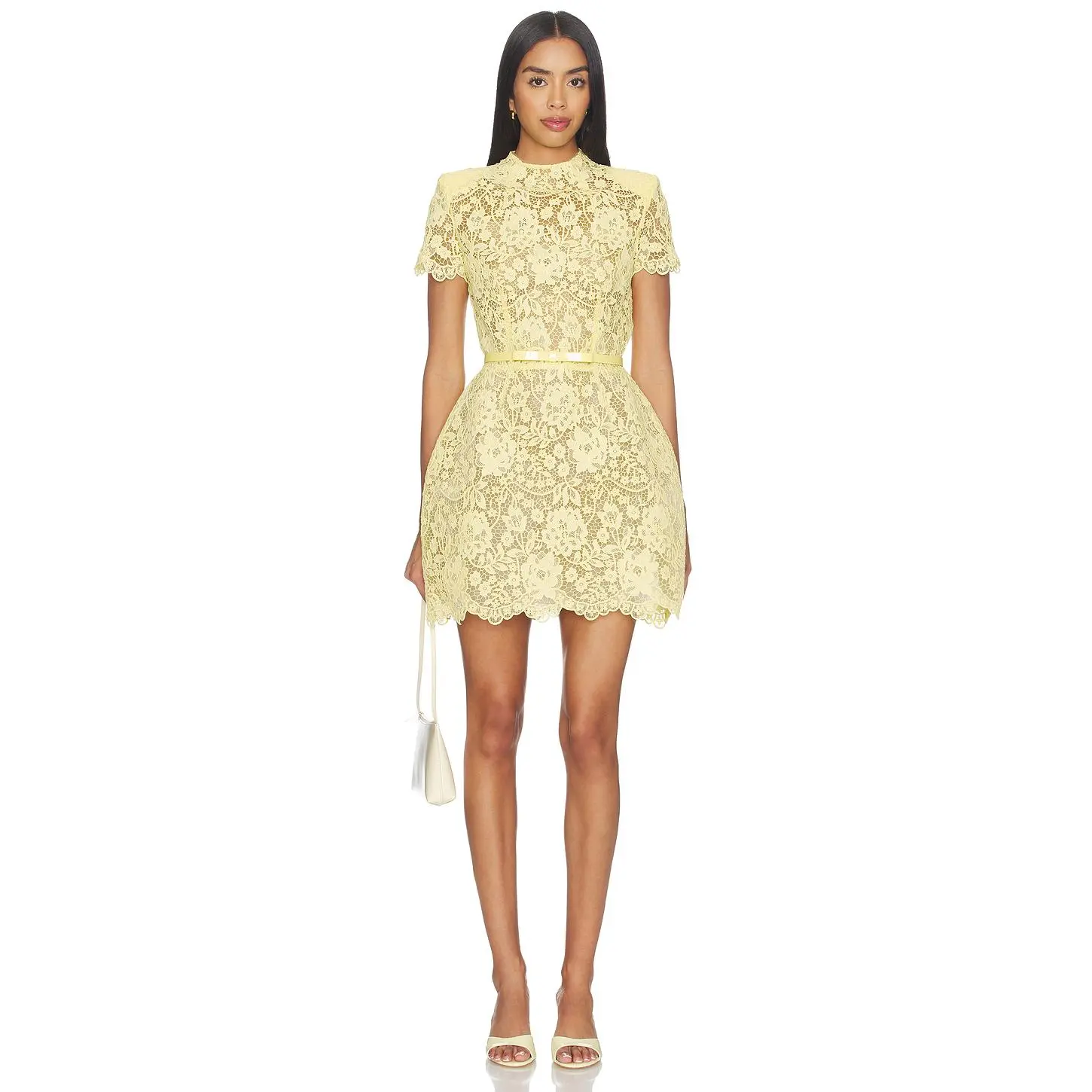 Nadine Merabi Milly Dress in Yellow