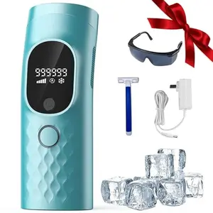 1 Professional Ipl Hair Removal Device, Body Hair Removal, Fda Approved, Sapphire Ice Cooling Technology, Painless Smooth Skin, Home Permanent Hair Reduction