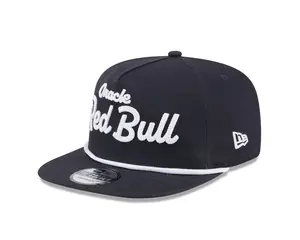 Red Bull Racing F1 New Era Golfer Team Text Hat - Navy