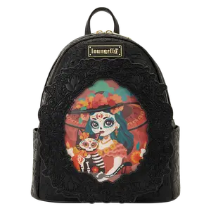Loungefly Día de los Muertos La Catrina Photo Insert Mini Backpack